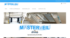 Desktop Screenshot of masterveil.se